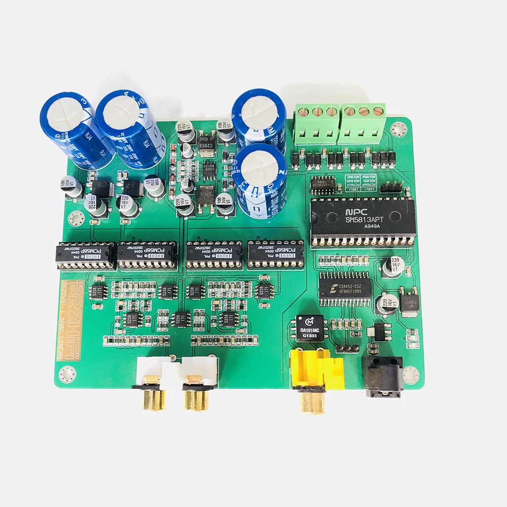 

Nvarcher PCM56 Dual Parallel Decoder Board Fiber Coaxial input Beyond TDA1541 DAC 16bit 24K