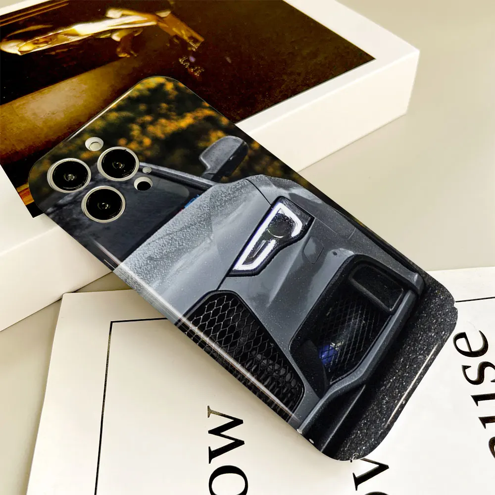 Phone Case For Apple iPhone 14 13 12 11 Pro Mini XS X Max XR SE 8 7 6S 6 Plus Full Printed Hard Film Case Suit Thug Car A-AUDI