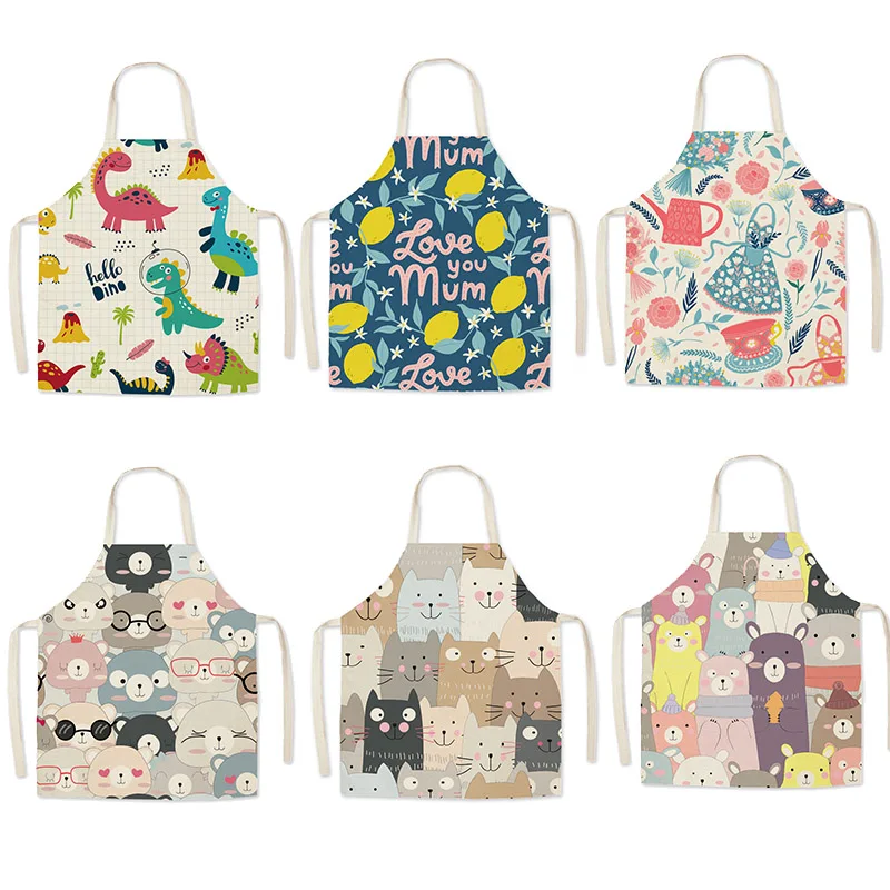 

1 шт., водонепроницаемые Кухонные фартуки с завязкой на шее