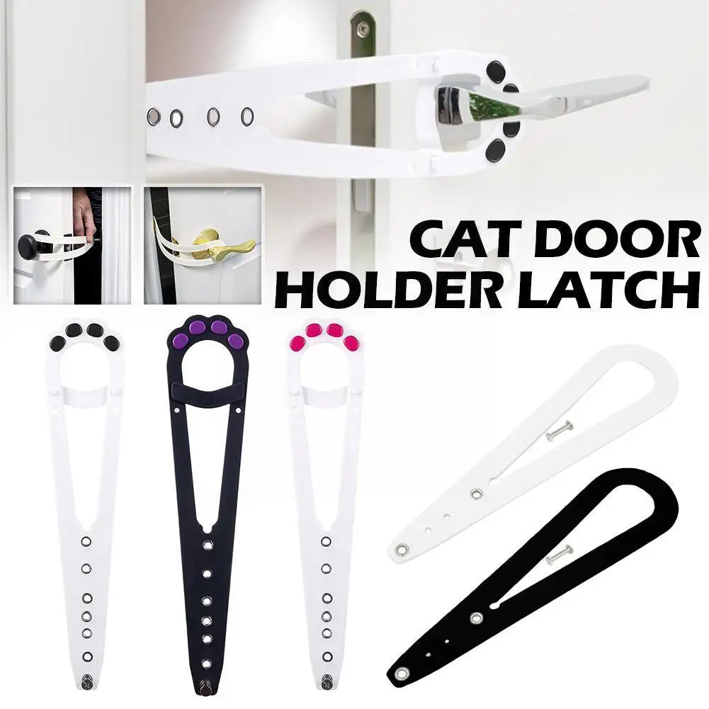 

Cat Door Latch PP Door Stopper Installs In Seconds Of And Cat Gates Alternative Dog Door Pet Economical Keep Interior Inter G5S1