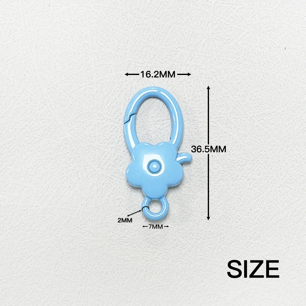 5pcs Lobster Clasp Buckle Keychian Mini Carabiners Outdoor Camping Hiking Buckles Alloy Spring Snap Hooks Keychains Tool Clips