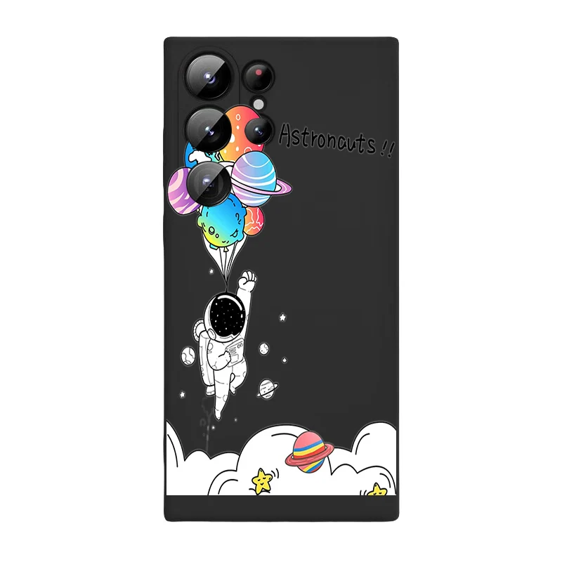 GR45 космонавт для Samsung S25 PRO S8 S9 S24 S30 FE Plus Ultra S7 Edge Cover