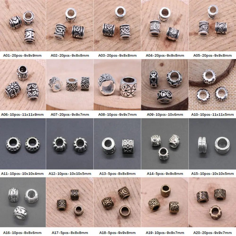 

New Arrival Striped Large Beads Charms For Jewelry Making Gifts For Women