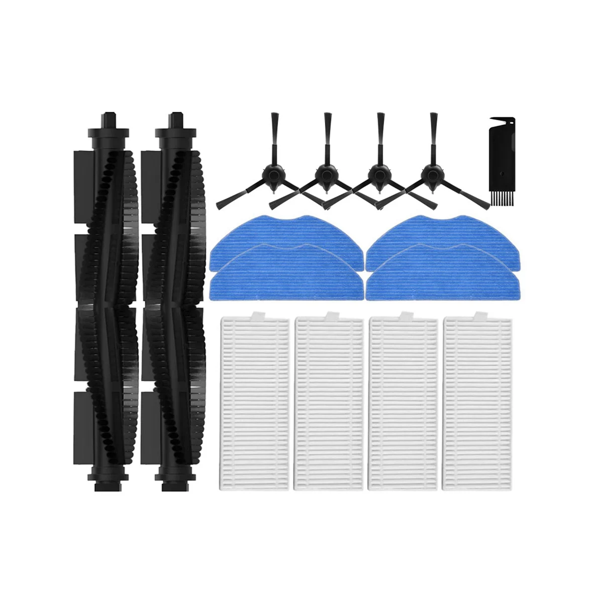 

For 360 S8/S8 Plus Robot Vacuum Cleaner Replacement Spare Parts Accessories Main Side Brush Hepa Filter Mop Cloth