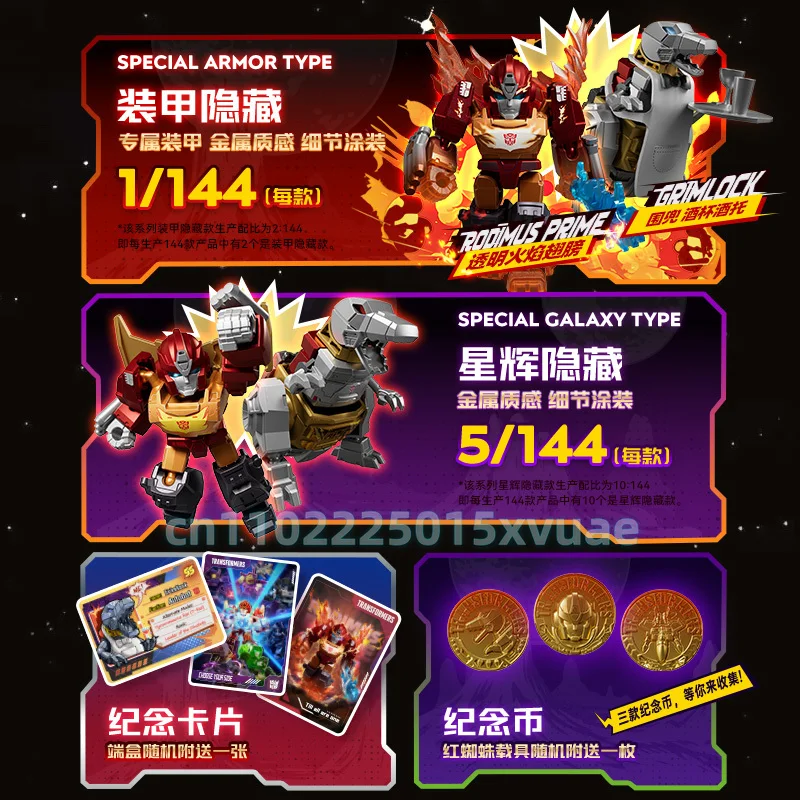 Фото НОВЫЕ блоки-трансформеры BLOKEES, строительные блоки Dragon Fury Armor Rodimus Prime, мобильная сборка, модель игрушки, детский рождественский подарок №5
