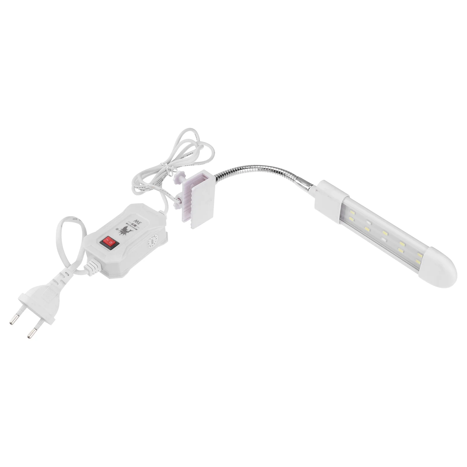 

Aquarium Water Lamp LED Clip Light Aquarium Lighting Light Double Row LED Aquarium Lamp Glass Aquarium Lighting Lamp