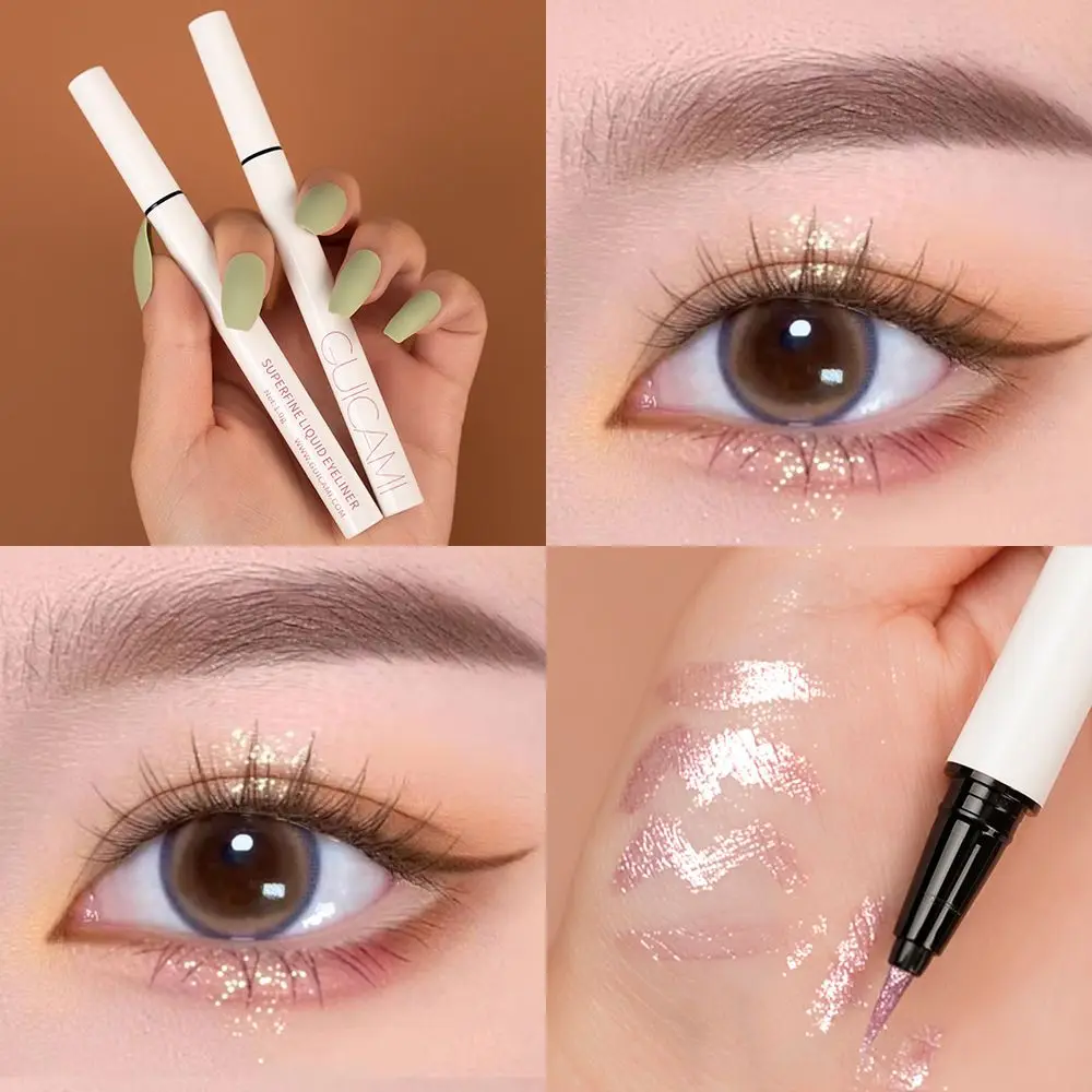 

Waterproof Highlighter Diamond Glitter Silkworm Shadow Liquid Eyeliner Pen Eyeshadow Eye Liner Pencil Eye Makeup