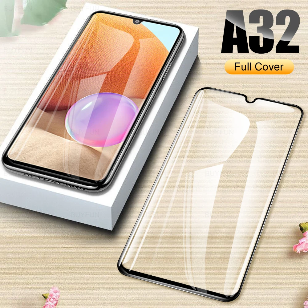 

Full Cover Glass Protective For Samsung A32 4G Screen Protector For Samsung Galaxy A32 5G A 32 On A326B A325F Tempered Glas Film