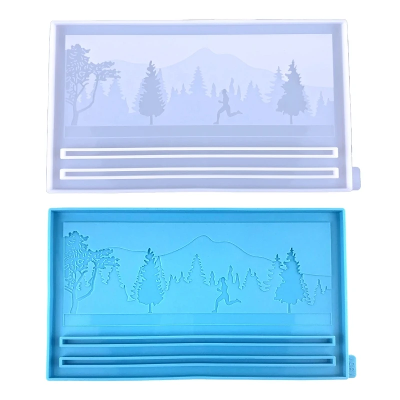 

Вешалка для смолы, форма для дисплея, силиконовая форма, форма для настенного искусства, форма прямоугольная для эпоксидной смолы, форма для...