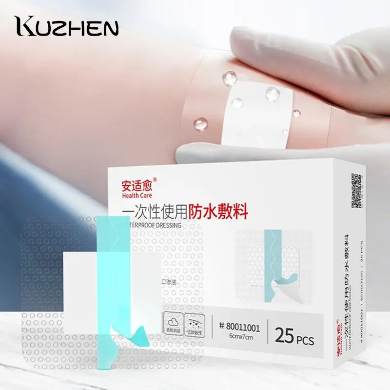 

1PC 3 Sizes Polyurethane Adhesive Dressing Wound Dressing Sterile Bedsore Healing Pad Patch Wound Care Tool
