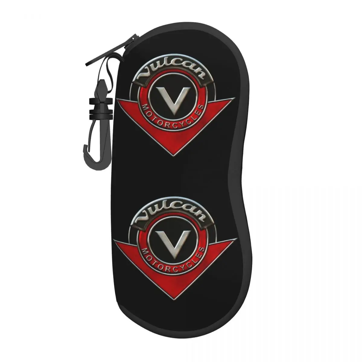 

Custom Vulcan VN Logo Glasses Case Fashion Motorcycle Shell Eyeglasses Case Sunglasses Box