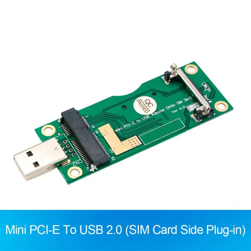 

Адаптер Mini PCI-E-USB 2,0 со слотом для SIM-карты для беспроводного модуля WWAN/LTE 3G/4G для SAMSUNG ZTE ДЛЯ HUAWEI EM730
