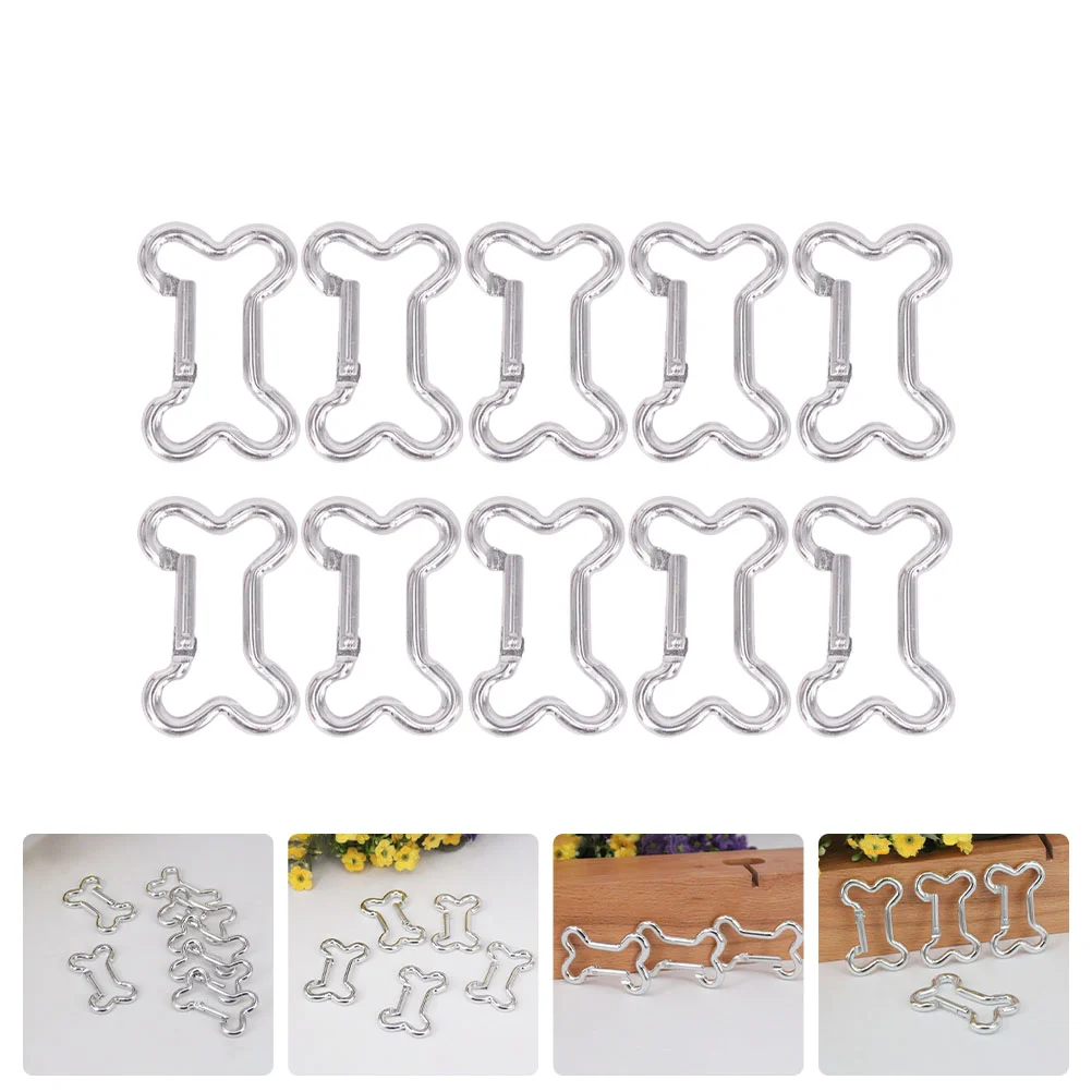 

20 Pcs Carabiner Hanging Kettle Hooks Drink Buckles Heavy Duty Mini Aluminum Alloy Outdoor Keychain