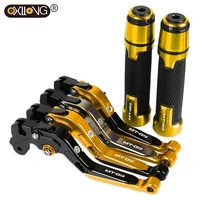 motorcycle brakes tie rod brake clutch levers handlebar hand grips ends for yamaha mt09 2014 2015 2016 2017 2018 2019 2020 2021
