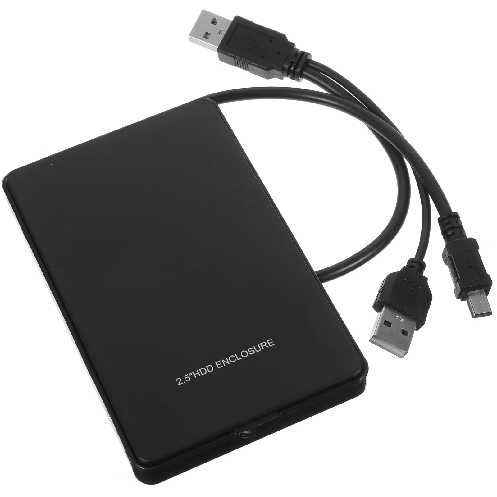 

25" HDD Enclosure to USB 20 External Hard Drive Enclosure (Black)