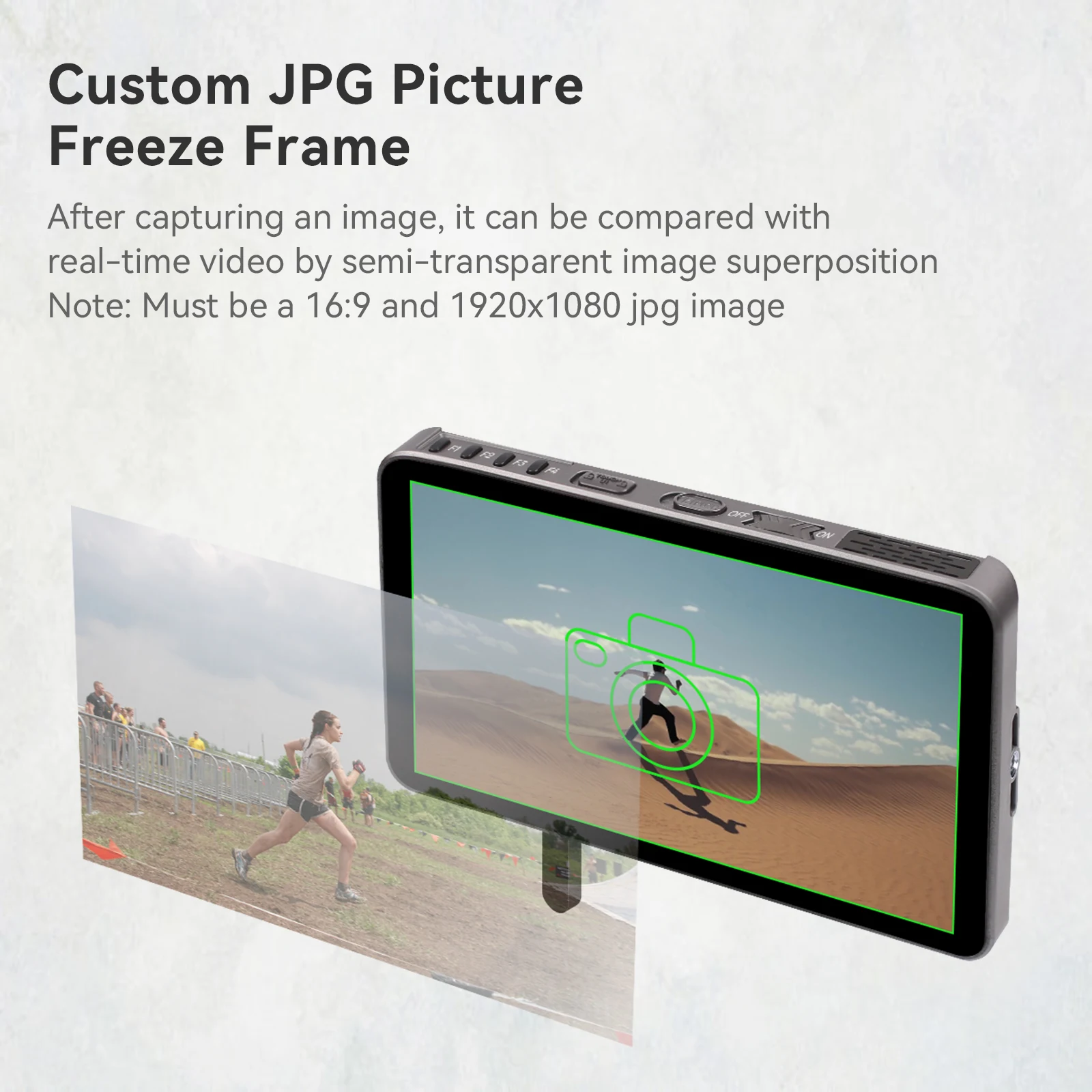 Монитор Portkeys LH7H 7 '&#x271000 Nit камера с сенсорным экраном беспроводной монитор 1920x1080