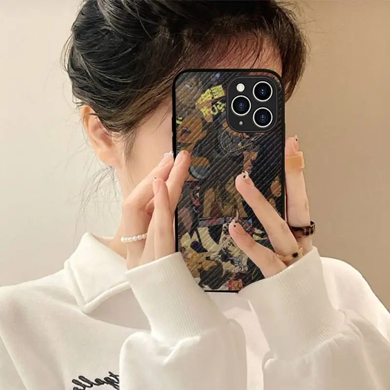 

Michiko To Hatchin Michiko Malandro Phone Case Hard Leather Case for iPhone 11 12 13 Mini Pro Max 8 7 Plus SE 2020 X XR XS Coque