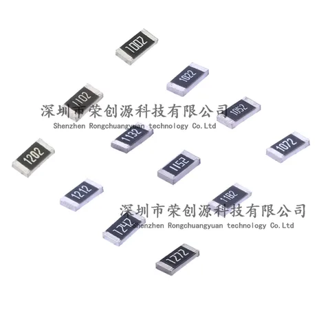 100 шт./лот 1206 smd чип-резистор 1% 1002 1022 1052 1072 1102 1132 1152 1182 1202 1212 1242 1272 3,2*1,6 мм 1/4 Вт
