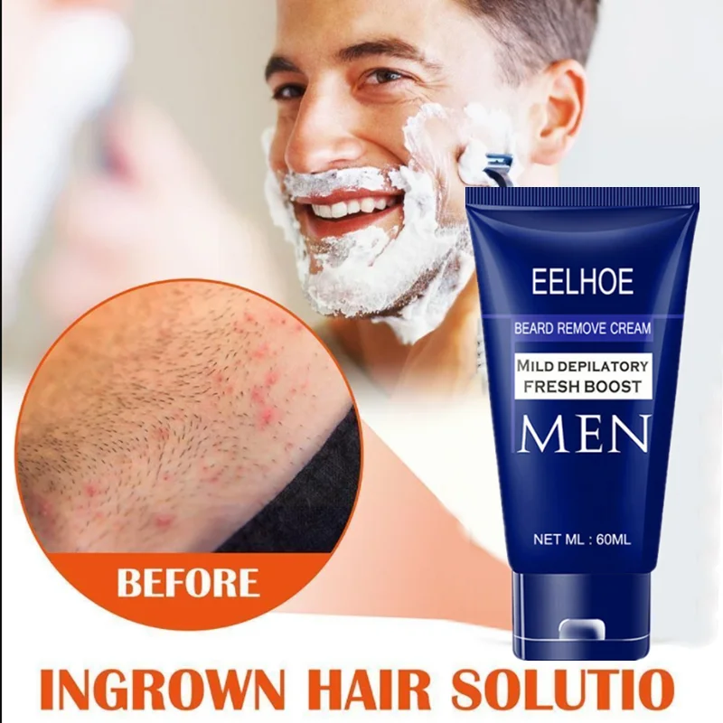 

Men's Hair Removal Cream, Beard, Armpit, Chest, Hands, Legs, Private Parts, Gentle, Nourishing, Non-Irritating Body Care