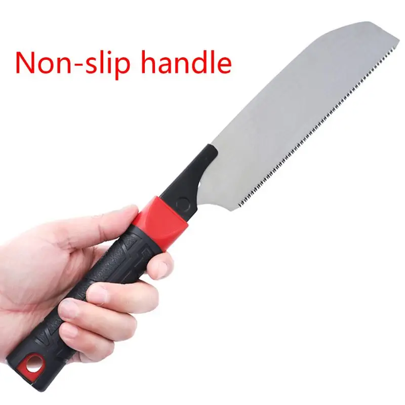

Woodworking 3-edge Teeth Hand Saw SK5 Carbon Steel Tenon Fine Tooth Wood Cutter Cutting Tool for Gardening