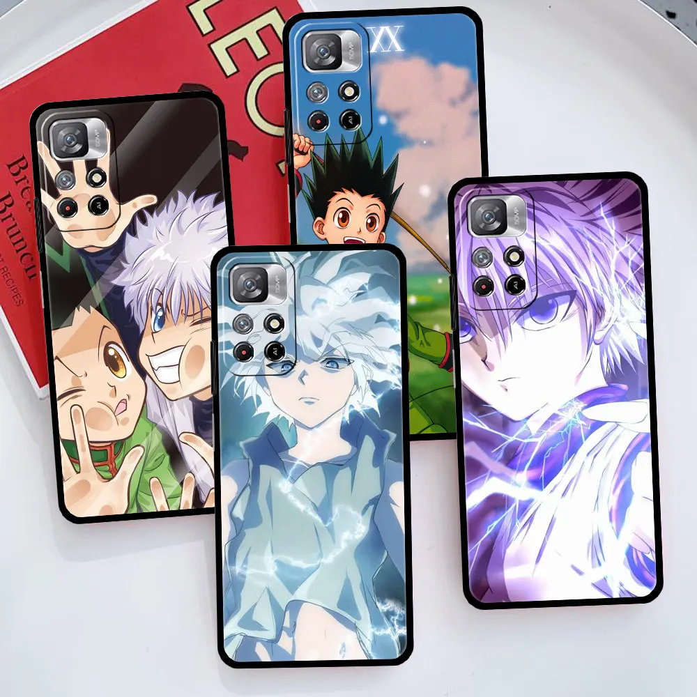 

HXH Hunter X Hunter For Redmi 11 Pro 9T 8 10 9C 7 9 9S 9A K40 8T 10C K40S Cover Trend Phone Coque