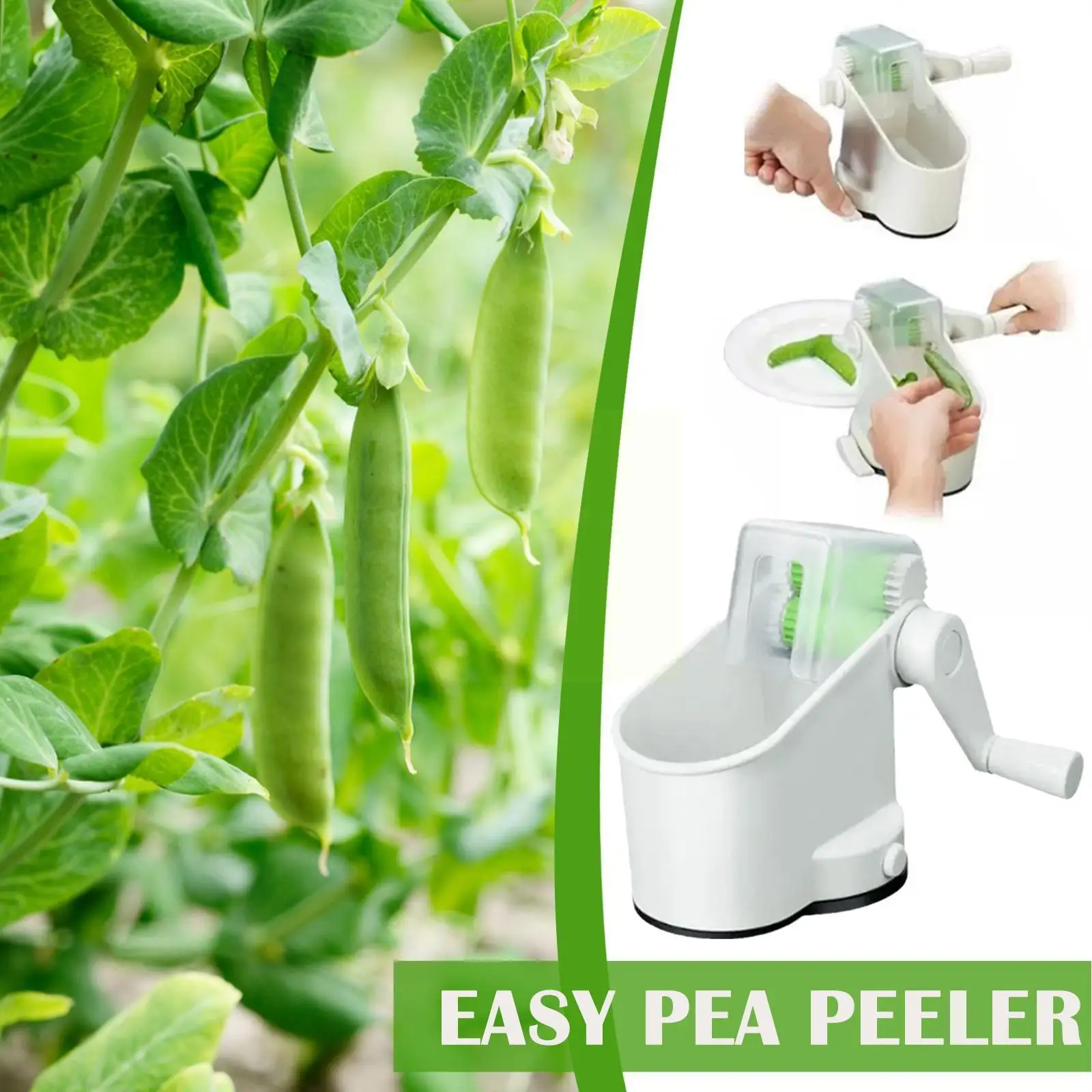 

1pcs Convenient Green Peas Peeler Pea Hand Peeling Easy Tools Kitchen Automatic Peeler Vegetable Cutter Machine Y4a1