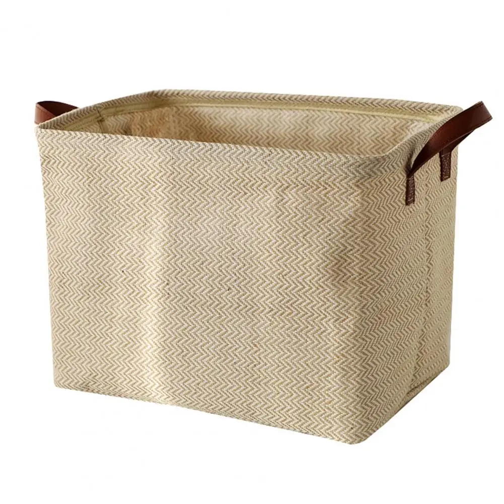 

Storage Basket Decorative Dense Stitches Fabric Dirty Clothes Basket Storage Baskets Home Storage & Organization