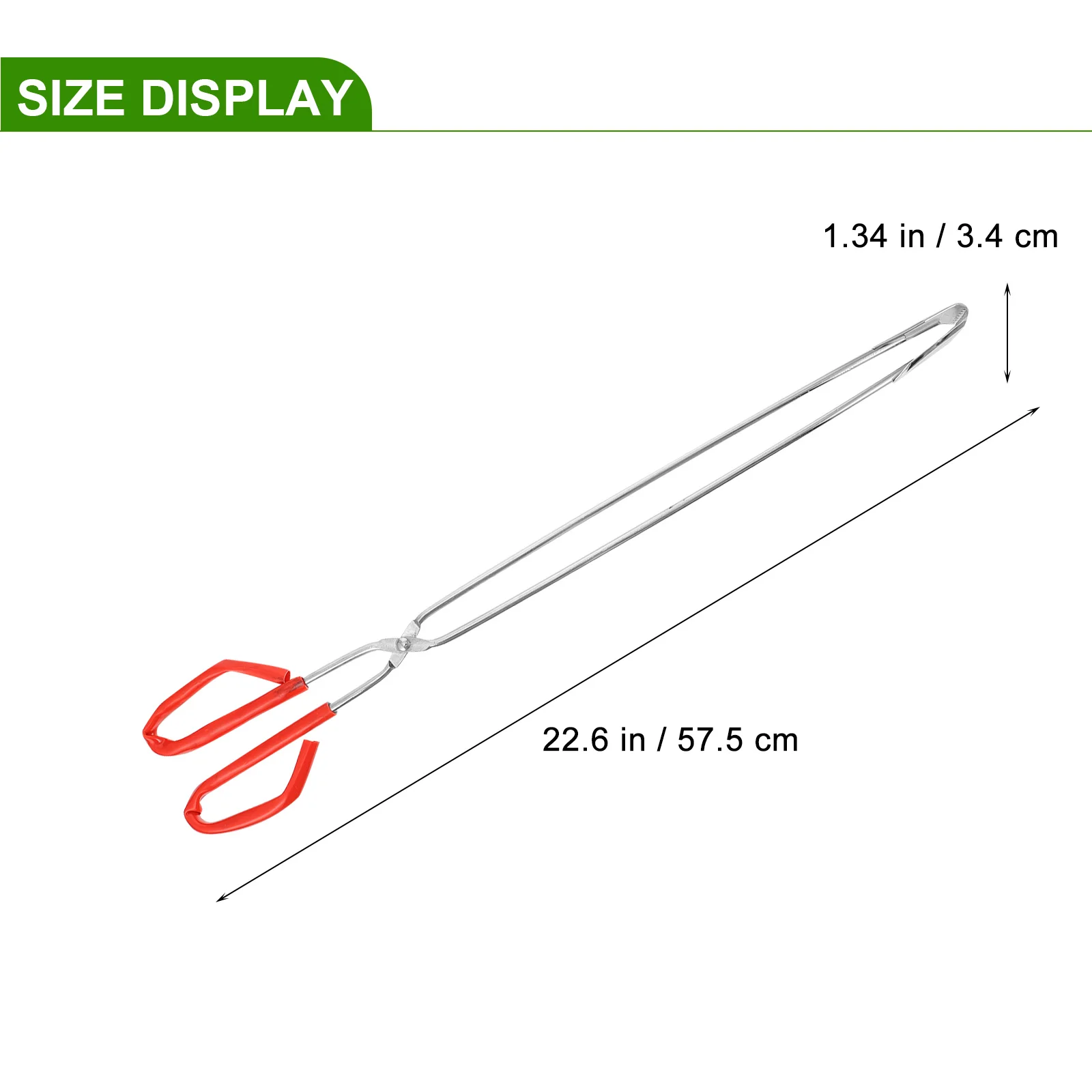 

2 Pcs Trash Picker Reliable Useful Durable Simple Stainless Steel Gripper Picking Clips for Tool Home