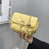 2022 new small shoulder messenger bag fashion mobile phone bag chain bag lady luxury handbag high quality chic style female bag