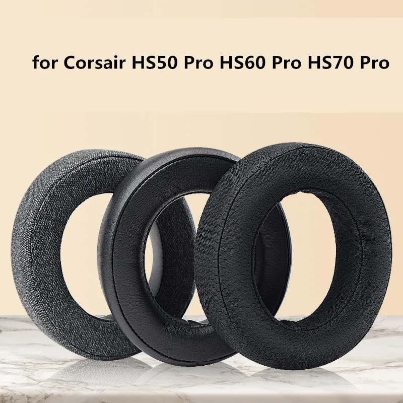 

Сменные мягкие бархатные амбушюры для наушников Corsair HS50 Pro HS60 Pro HS70 Pro