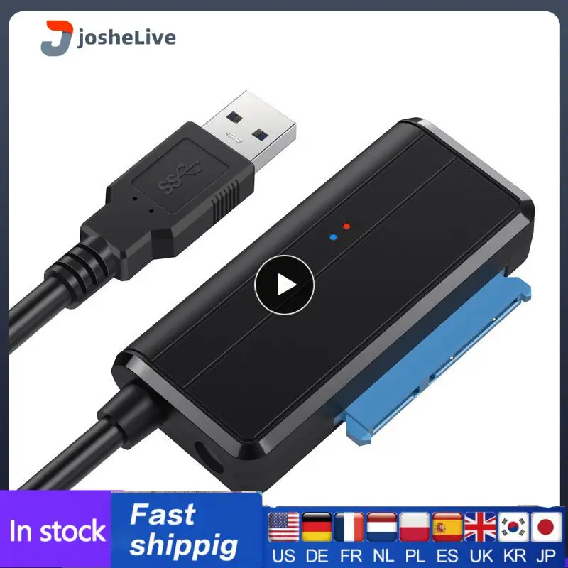 

Compatible With 2.0 Interface Usb 3.0 To Sata Adapter Usb3.0 High-speed Transmission Usb 3.0 Interface Reading Speed 2.5-inch