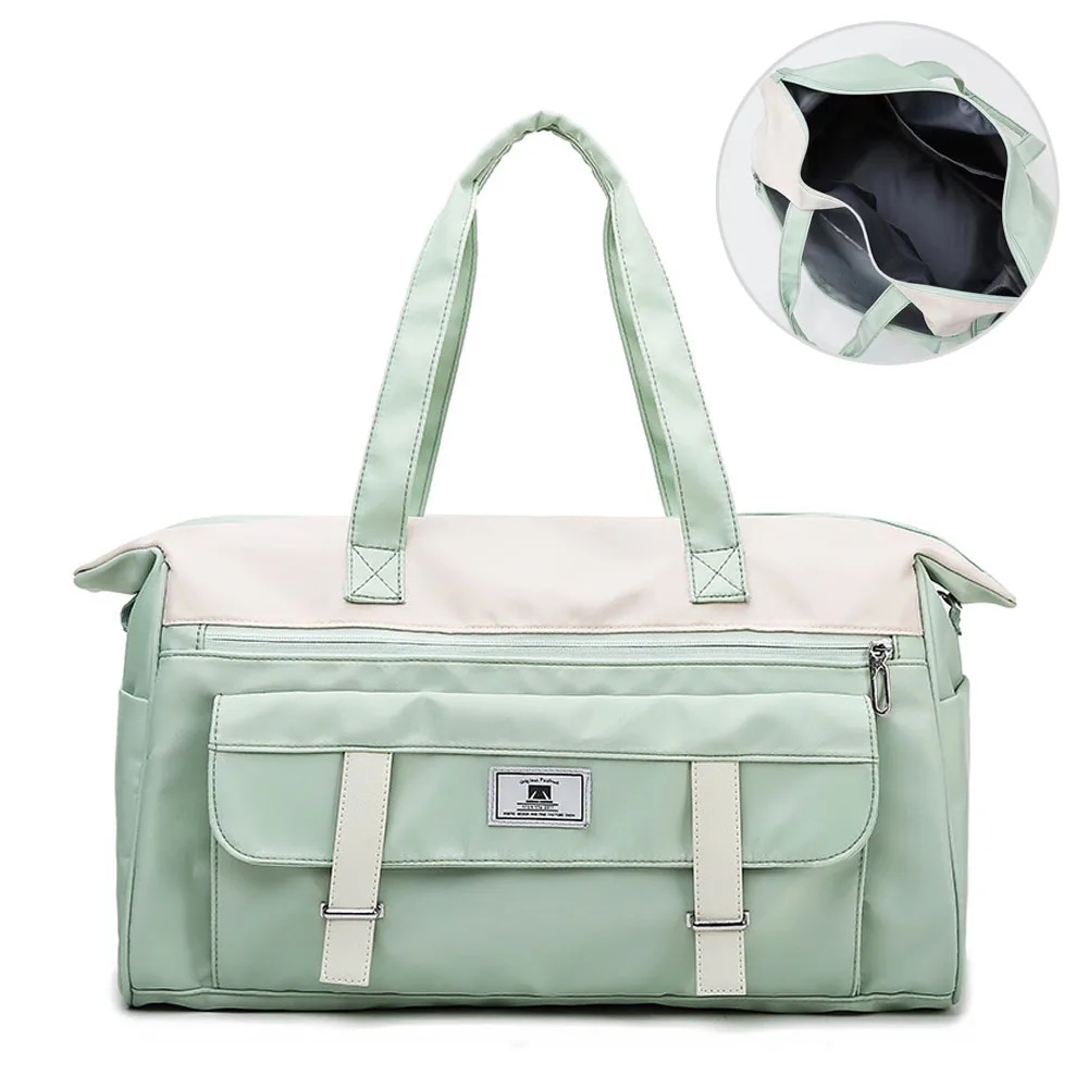 

Fashion Women Sports Gym Bag Portable Travel Dry Wet Handbag Multifunction Swim Yoga Shoulder Bag Weekend Fitness Training Bags