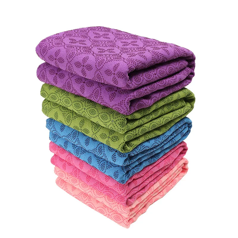 

2023 Summer New Yoga Blankets Pilates Mat Sweat Absorbing Anti Skid Soft Comfortable Ultra Thin Carpet Towel Fitness Equipment