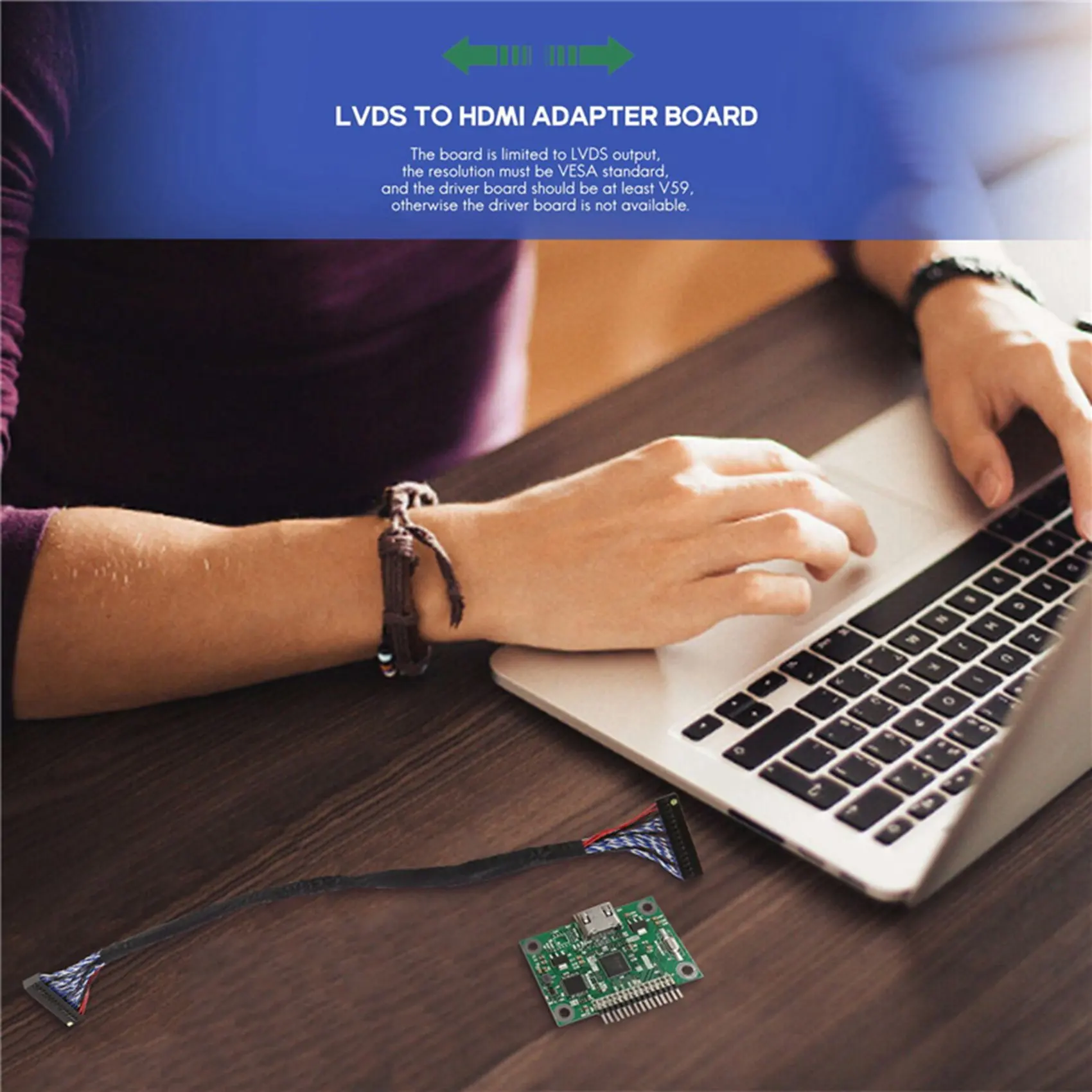 Плата LVDS-HDMI HDMI-LVDS поддерживает несколько разрешений преобразования 720PLVDS 1920X1080