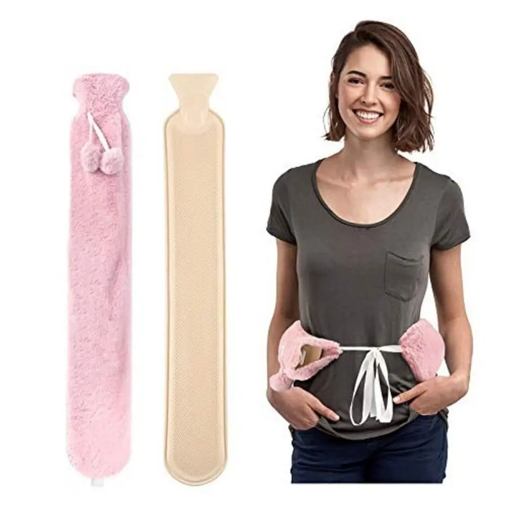 

With Cloth Cover Warm Products Heat Aid Therapy Explosion-Proof Hand Warmer Belt Hot Water Bottle Fill Water Bag