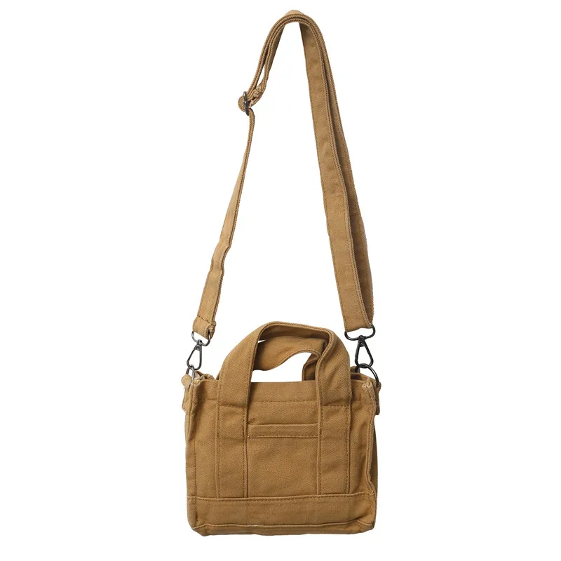 Canvas Tote Bags For Women Trend Luxury Designer Handbags Casual Shoulder Bag Eco Bag Korean Messenger Bag Y2K Satchel Purse Sac