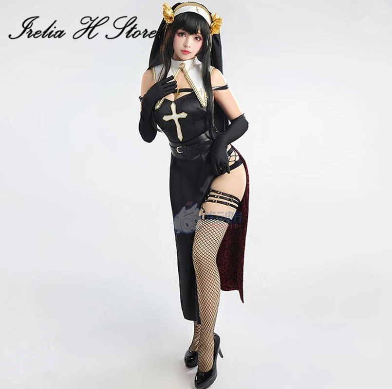 

Irelia H Store SPY×FAMILY Yor маскарадный костюм для косплея Yor Эротическое искусство детской одежды женский костюм на Хэллоуин