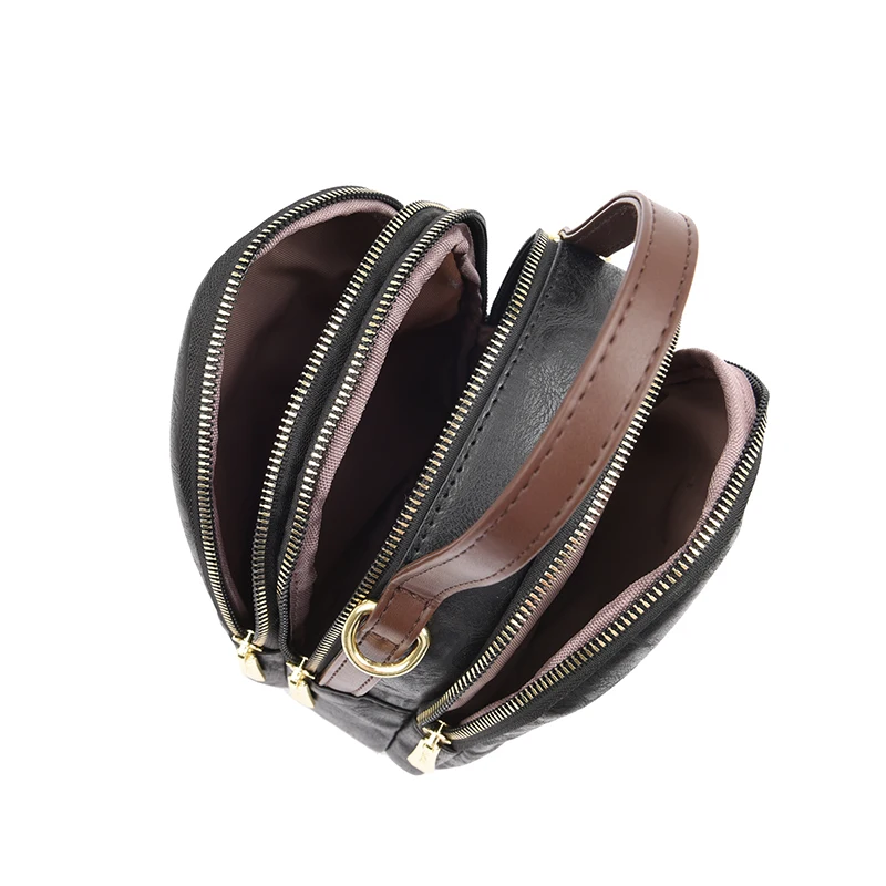 Повседневная женская сумка из искусственной кожи с множеством карманов 2024