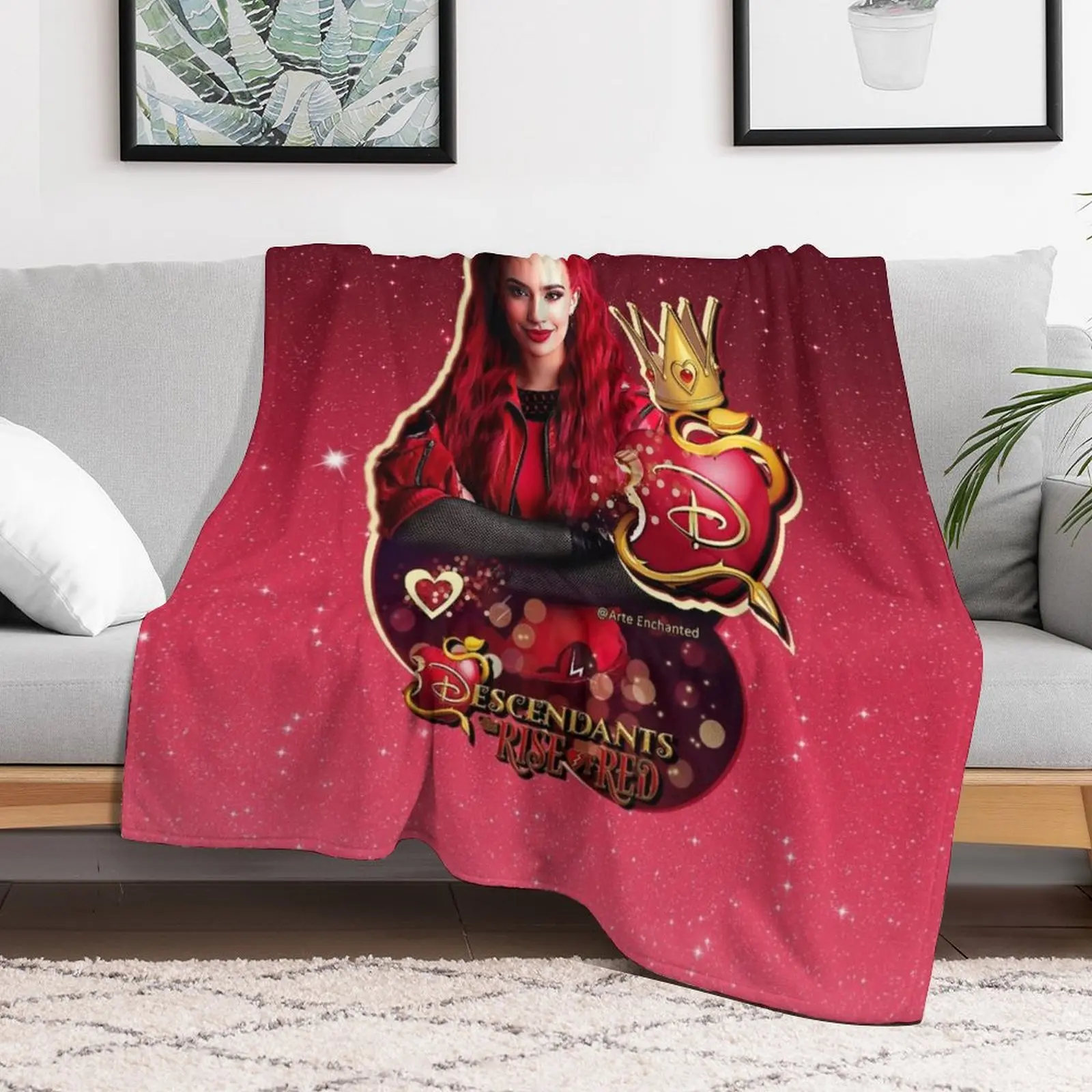 Одеяло Последники 4 The Rise Of Red — Kylie Cantrall милое клетчатое лохматое покрывало одеяла