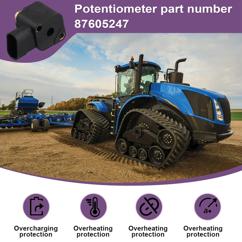 Датчик положения потенциометра инженерного оборудования 87605247 Для трактора Fiat New