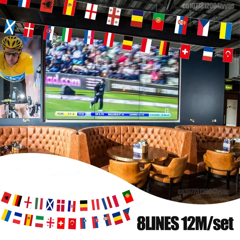 Флаги oscam 2024 года 4k 8 линий Европа Польша флаги CLines Нидерланды Германия