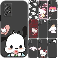 kuromi hello kitty cute phone cases for xiaomi redmi k40 gaming k40 pro k30 pro k40 pro plus redmi k20 k30 coque soft tpu