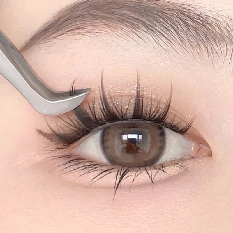 

5 Pairs Set Natural False Eyelashes Cosplay Wispy Lash Extension 3D Faux Mink Hand Made Soft Short Lashes Eye Makeup Accessories