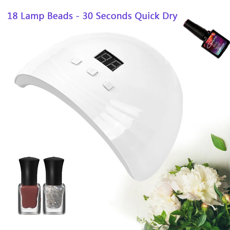Nail Dryers Ultraviolet UV Lamp Powerful Stylist Supplies Drying Led Professional Gel Accessory Nails Polish Manicure Goods