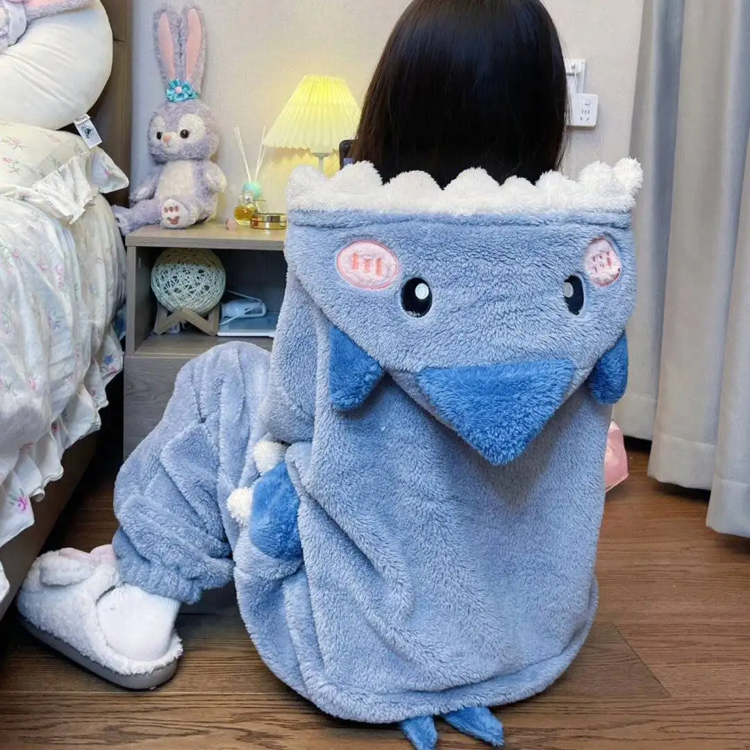 Пижама с изображением акулы для косплея