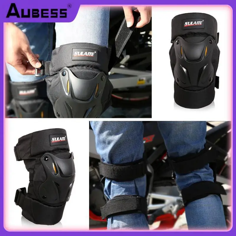 

Crashproof Rotective Gear Knee Pads 1 Pair Off Road Gear Protector Breathable Riding Protective Gears Cold-proof Car Accessories