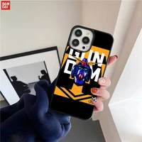bandai mobile suit gundam phone case pctpu for iphone 11 12 13 7 8 plus x xs max for iphone xr mini pro max hard fundas shell