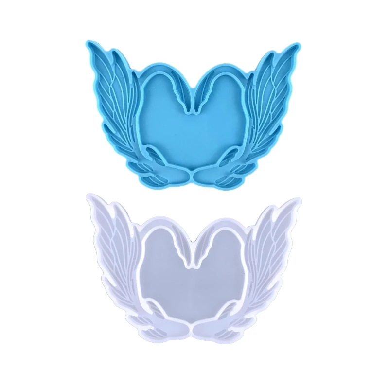 

Силиконовая форма в виде крыльев Ангела, «сделай сам», искусство изготовления украшений на Хэллоуин, манжеты, серьги, инструмент K3ND