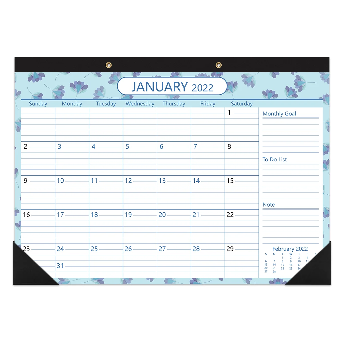 

STOBOK 2021-2022 Desk Calendar Bonus 2 Sheets Event Stickers 2 Years Monthly Planner Runs from January 1, 2021 to 31, 2022