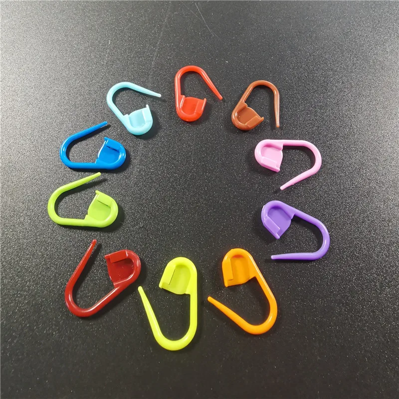 20 шт. разноцветные пластиковые маркеры для вязания | Дом и сад